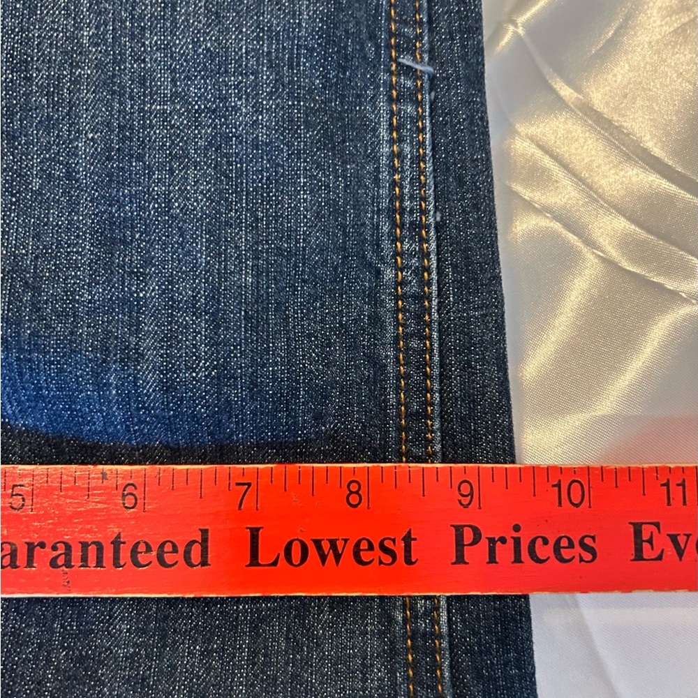 Miss Me Jeans Women Size 31 Medium Blue Wash Bootcut Danielle Low Rise Distress - Picture 12 of 12